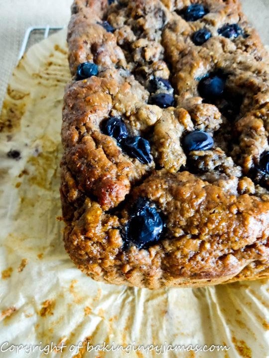 Banana Blueberry Bread Healthy
 Healthy Banana & Blueberry Bread Baking in Pyjamas