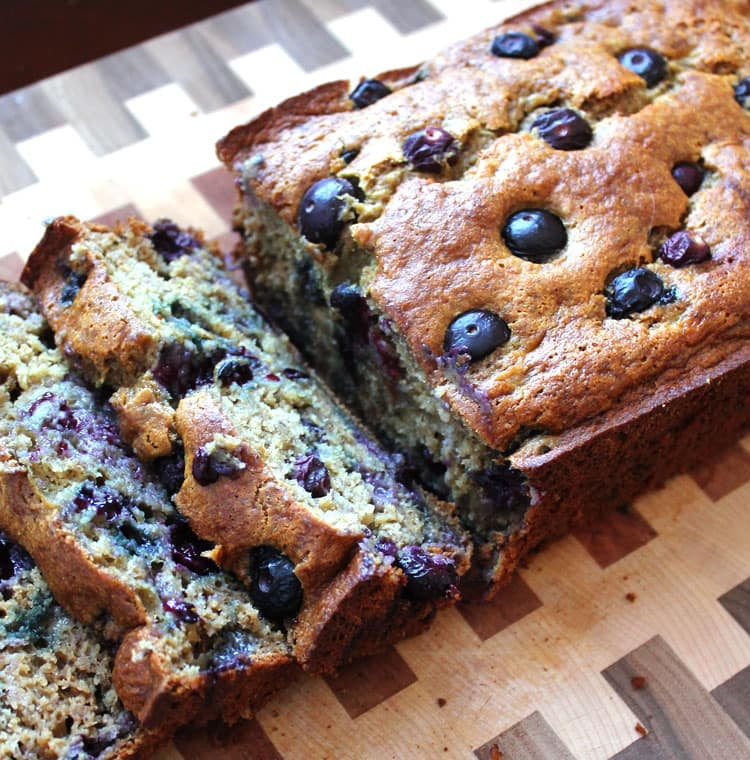 Banana Blueberry Bread Healthy
 healthy blueberry banana bread