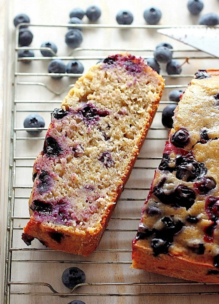 Banana Blueberry Bread Healthy
 Healthy Blueberry Banana Bread Baker by Nature