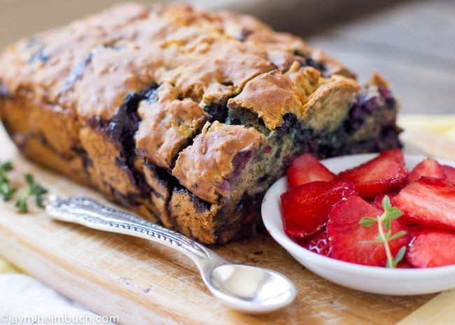 Banana Blueberry Bread Healthy
 Healthy Banana Blueberry Bread