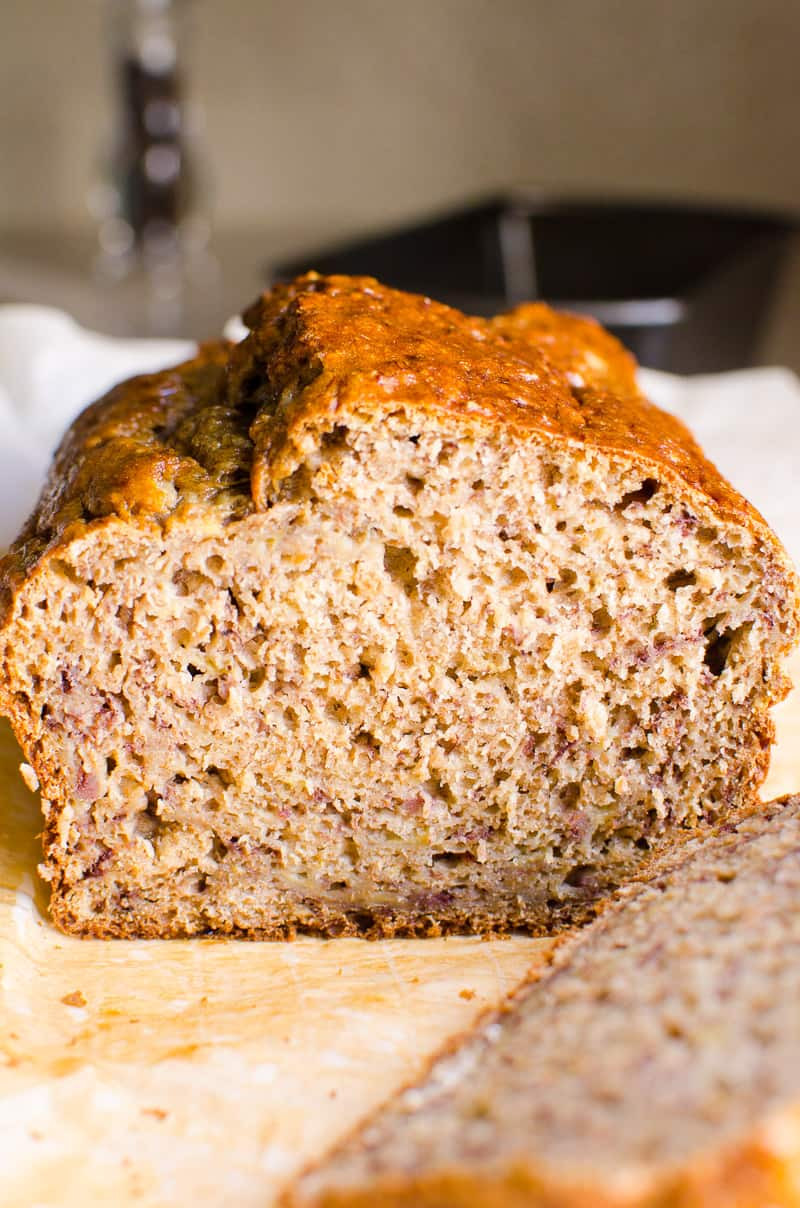 Banana Bread Healthy Applesauce
 Healthy Banana Bread iFOODreal Healthy Family Recipes