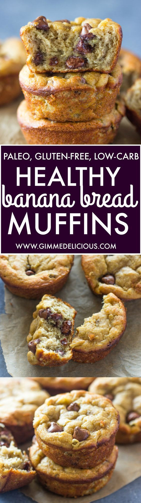 Banana Bread Muffins Healthy
 Healthy Banana Bread Muffins Paleo Gluten Free