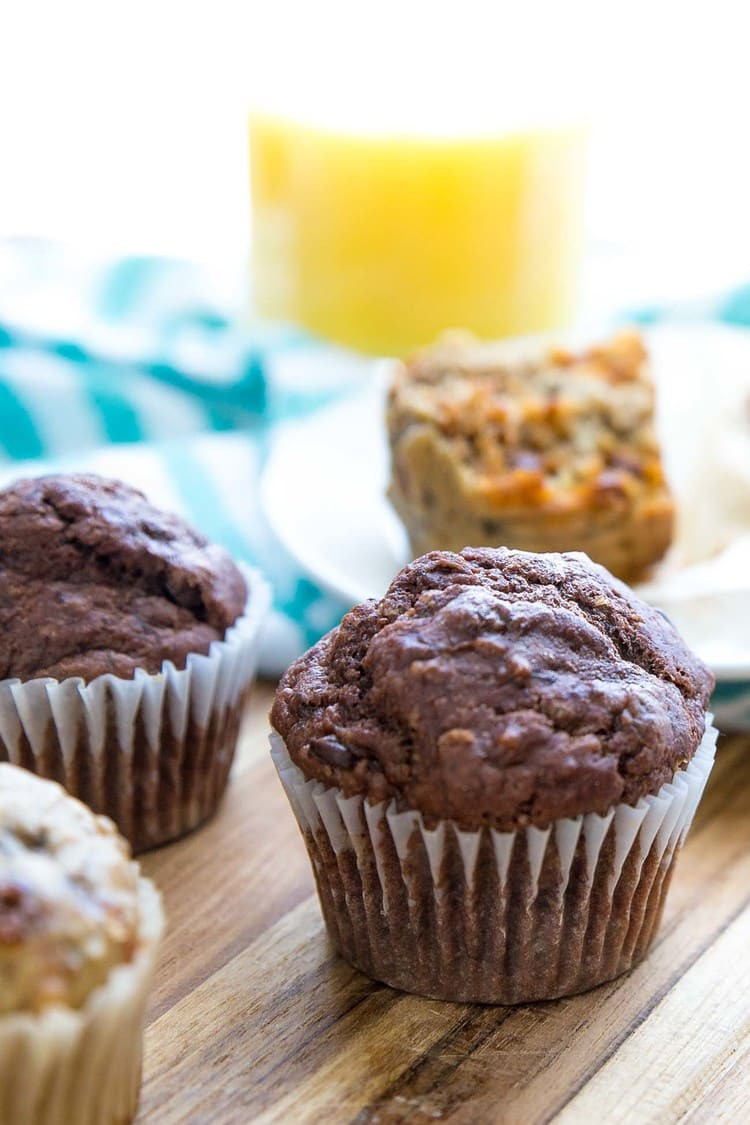 Banana Bread Muffins Healthy
 Healthy Banana Bread Muffins Made 2 Ways Peanut Butter