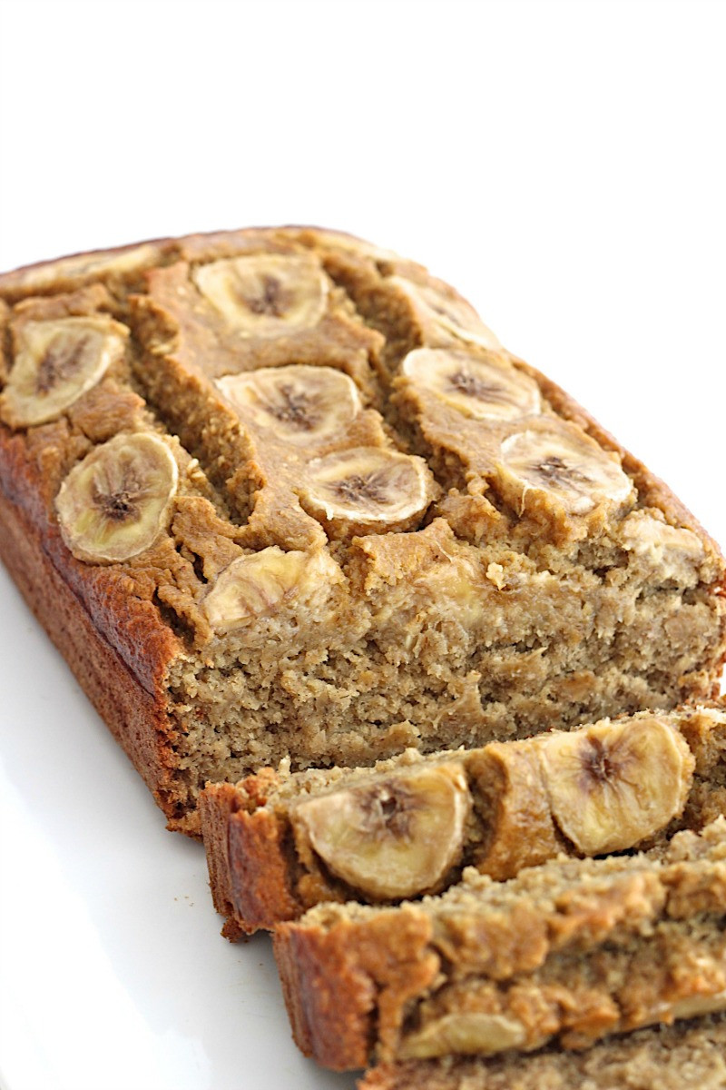 Banana Bread Recipes Healthy
 Healthy 5 Ingre nt Flourless Banana Bread