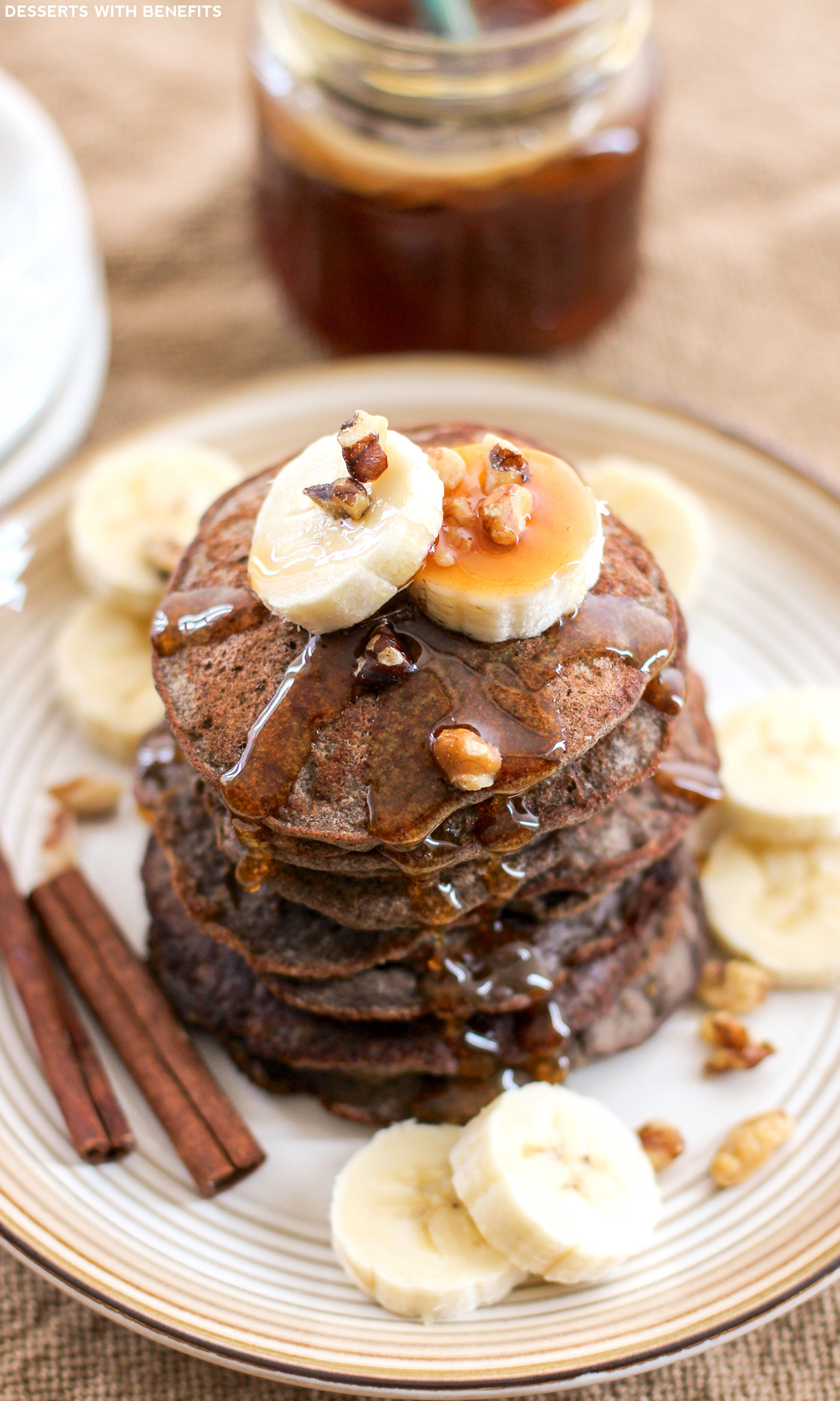 Banana Desserts Healthy
 Healthy Banana Buckwheat Pancakes Recipe low fat gluten