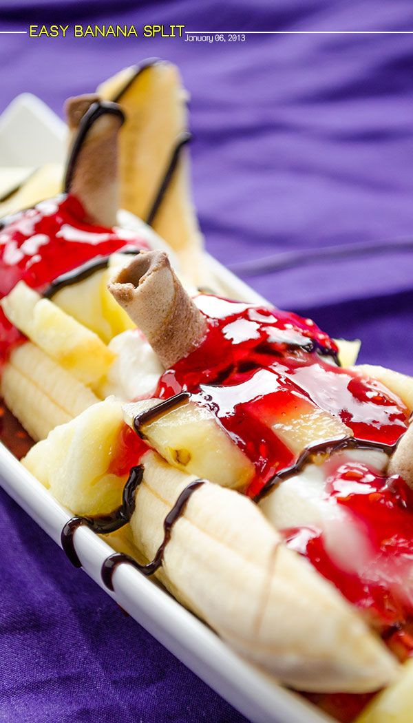 Banana Desserts Healthy
 48 best Glaces Coupe idees de deco images on Pinterest