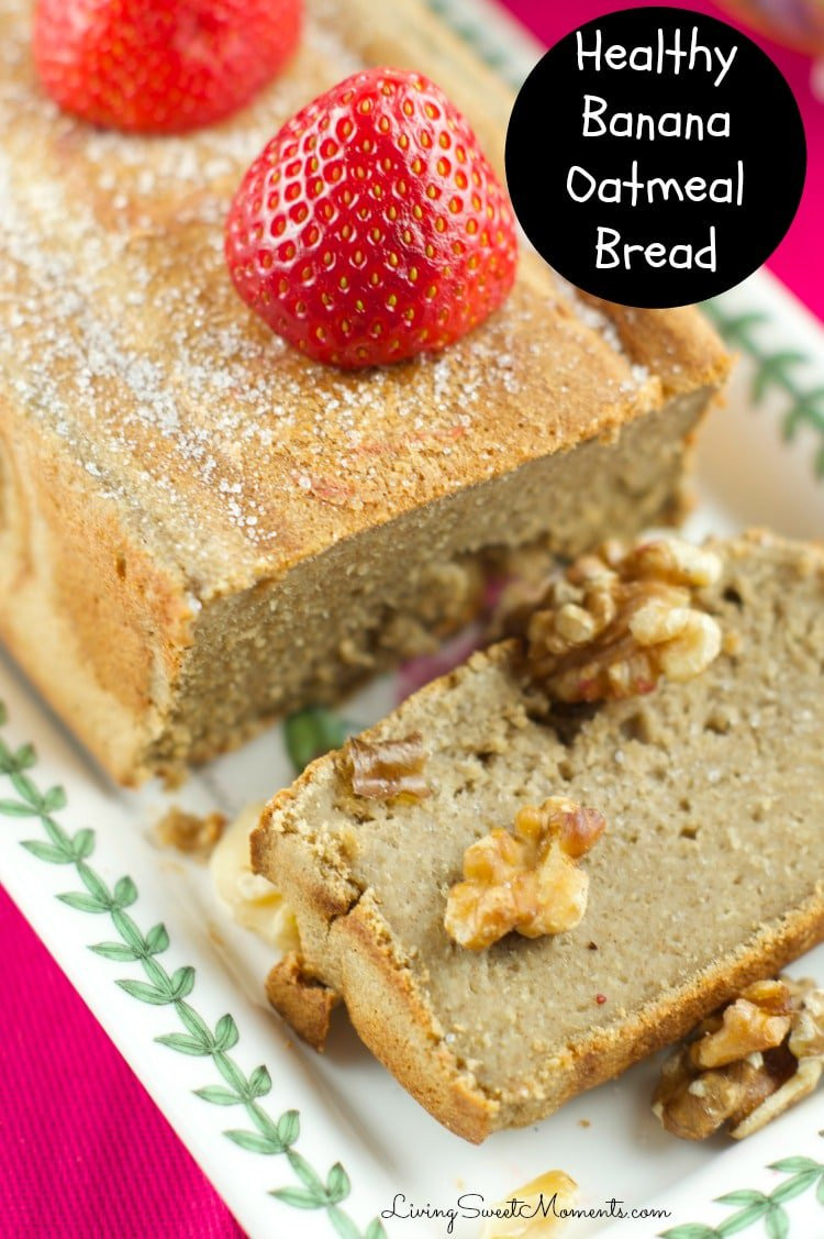 Banana Oat Bread Recipe Healthy
 healthy oat flour bread