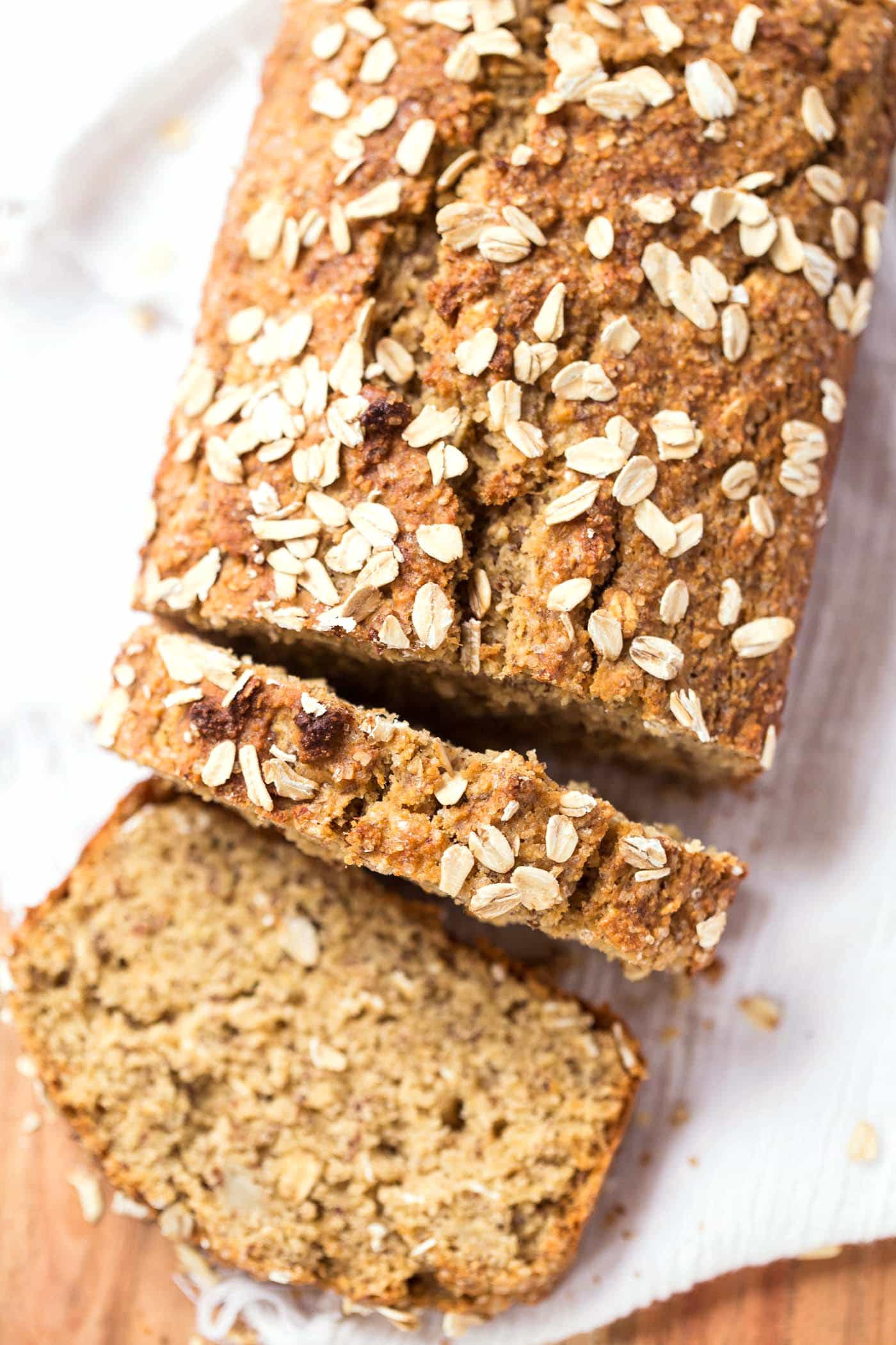 Banana Oat Bread Recipe Healthy
 healthy oatmeal banana bread