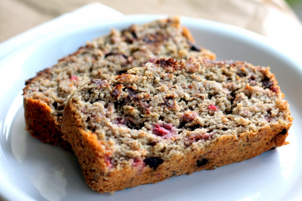 Banana Oat Bread Recipe Healthy
 Dark Chocolate Raspberry Oatmeal Banana Bread