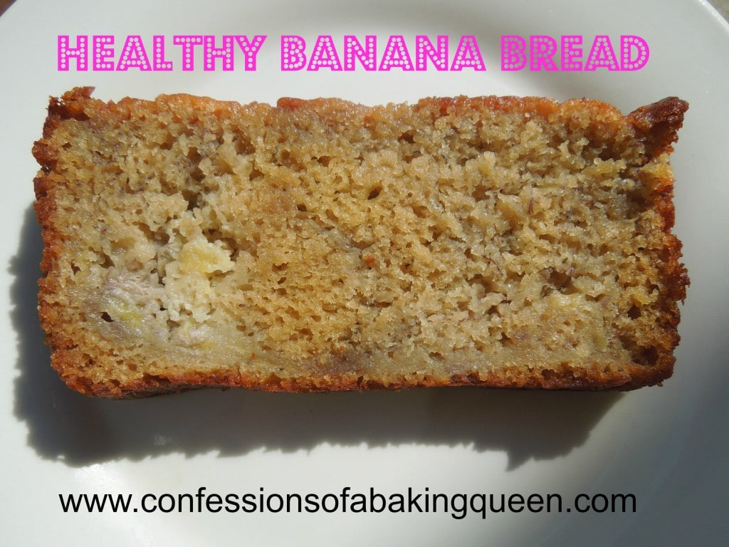 Banana Oat Bread Recipe Healthy
 Oat Flour Banana Bread Confessions of a Baking Queen