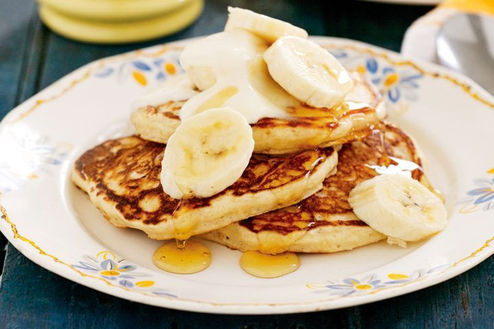 Banana Pancakes Healthy
 Wholemeal banana pancakes