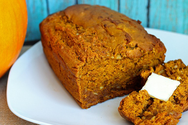 Banana Pumpkin Bread Healthy
 Skinny Pumpkin Banana Quick Bread Skinny Mom