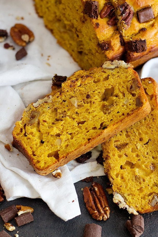 Banana Pumpkin Bread Healthy
 The Best Healthy Pumpkin Banana Bread • Unicorns in the