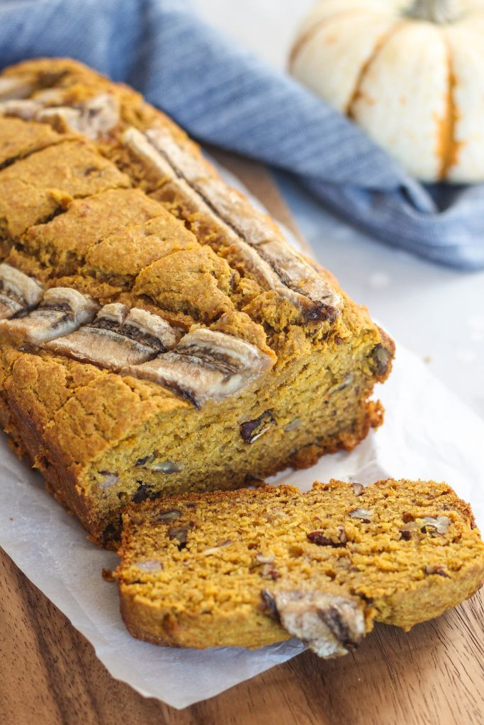 Banana Pumpkin Bread Healthy
 Healthy Pumpkin Banana Bread pumpkinandpeanutbutter