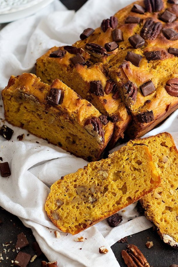 Banana Pumpkin Bread Healthy
 The Best Healthy Pumpkin Banana Bread • Unicorns in the