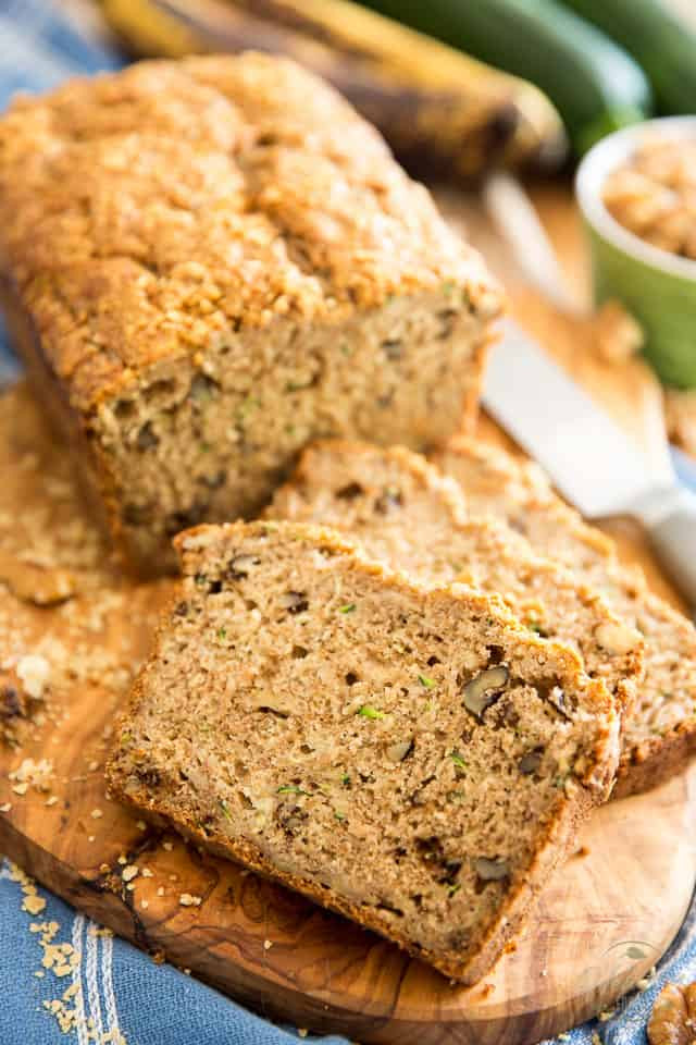 Banana Zucchini Bread Healthy
 Zucchini Banana Bread • The Healthy Foo