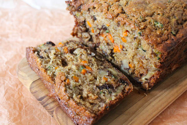 Banana Zucchini Bread Healthy 20 Best Ideas Zucchini Carrot Banana Bread Confessions Of A Chocoholic