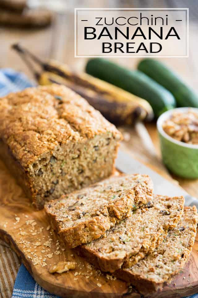 Banana Zucchini Bread Healthy
 Zucchini Banana Bread • The Healthy Foo