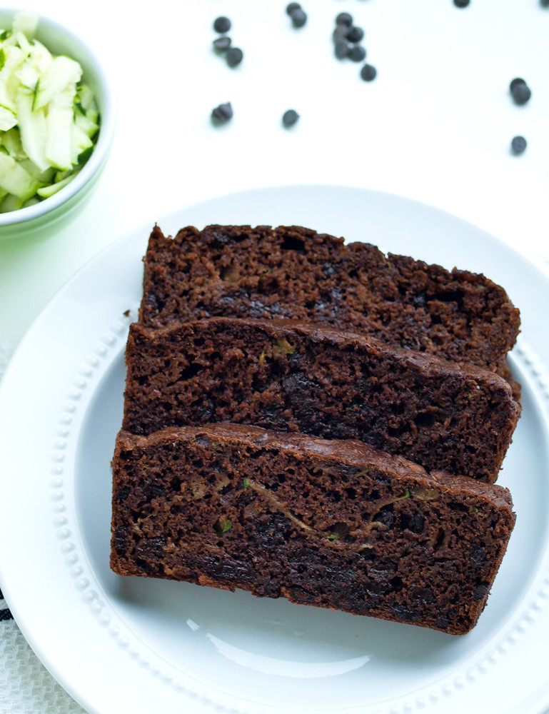 Banana Zucchini Bread Healthy
 Double Chocolate Banana Zucchini Bread Happy Healthy Mama