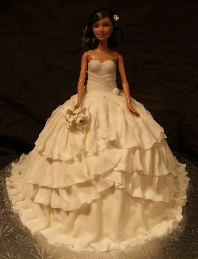 Barbie Wedding Cakes
 Barbie Doll 3D Trivandrum Cake House