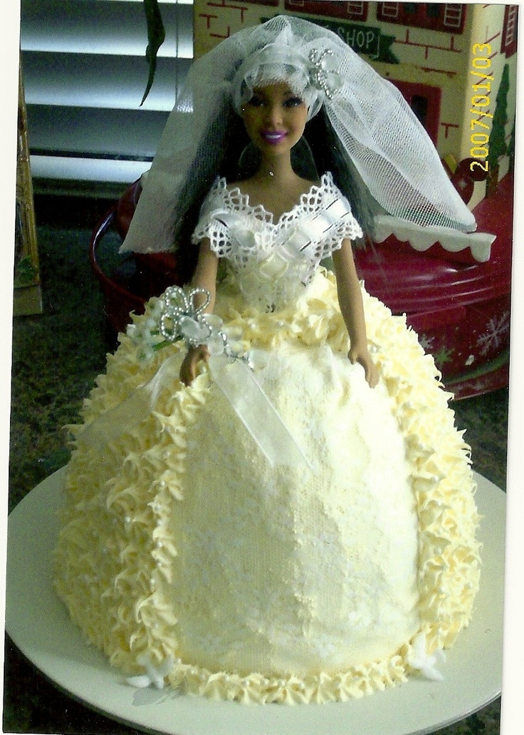 Barbie Wedding Cakes
 Barbie wedding cakes idea in 2017