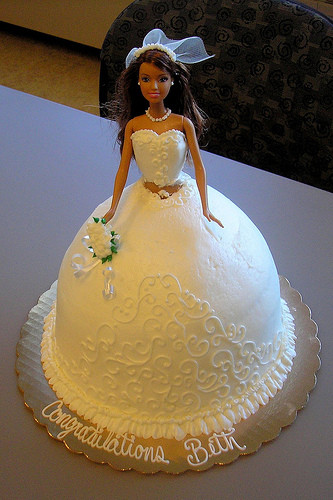 Barbie Wedding Cakes
 Barbie wedding cake for Beth Linda D