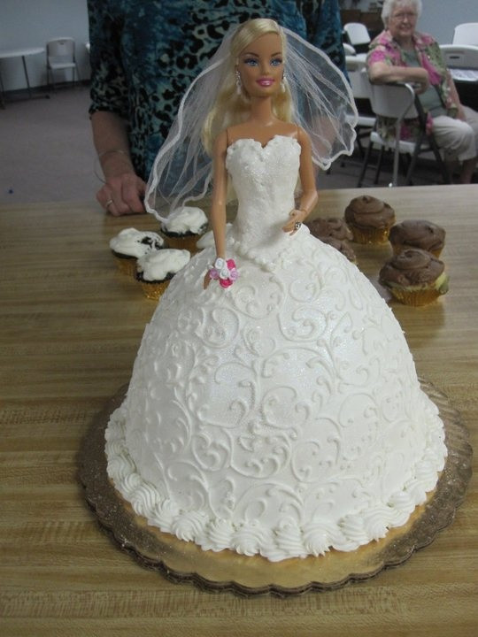 Barbie Wedding Cakes
 Barbie Wedding Cake Wedding and Bridal Inspiration