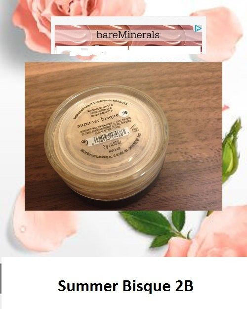 Bare Minerals Summer Bisque
 Bare Minerals Multi Tasking Spf 20 Concealer Summer Bisque