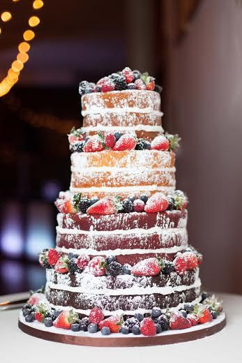 Bare Wedding Cakes
 Winter Naked Wedding Cake Inspiration Hot Chocolates Blog