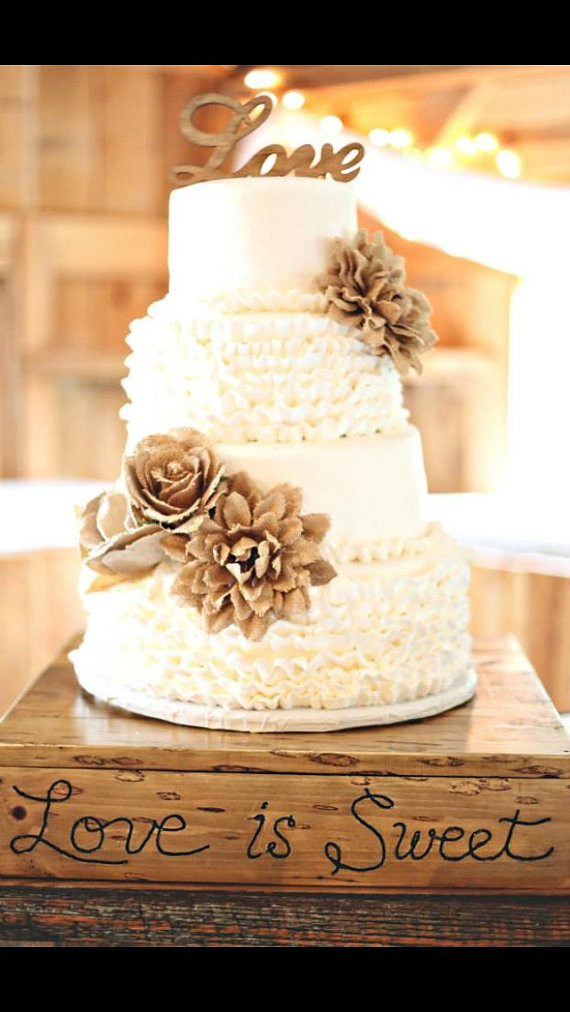 Barn Wedding Cakes
 56 Unique Rustic Fall Wedding Ideas