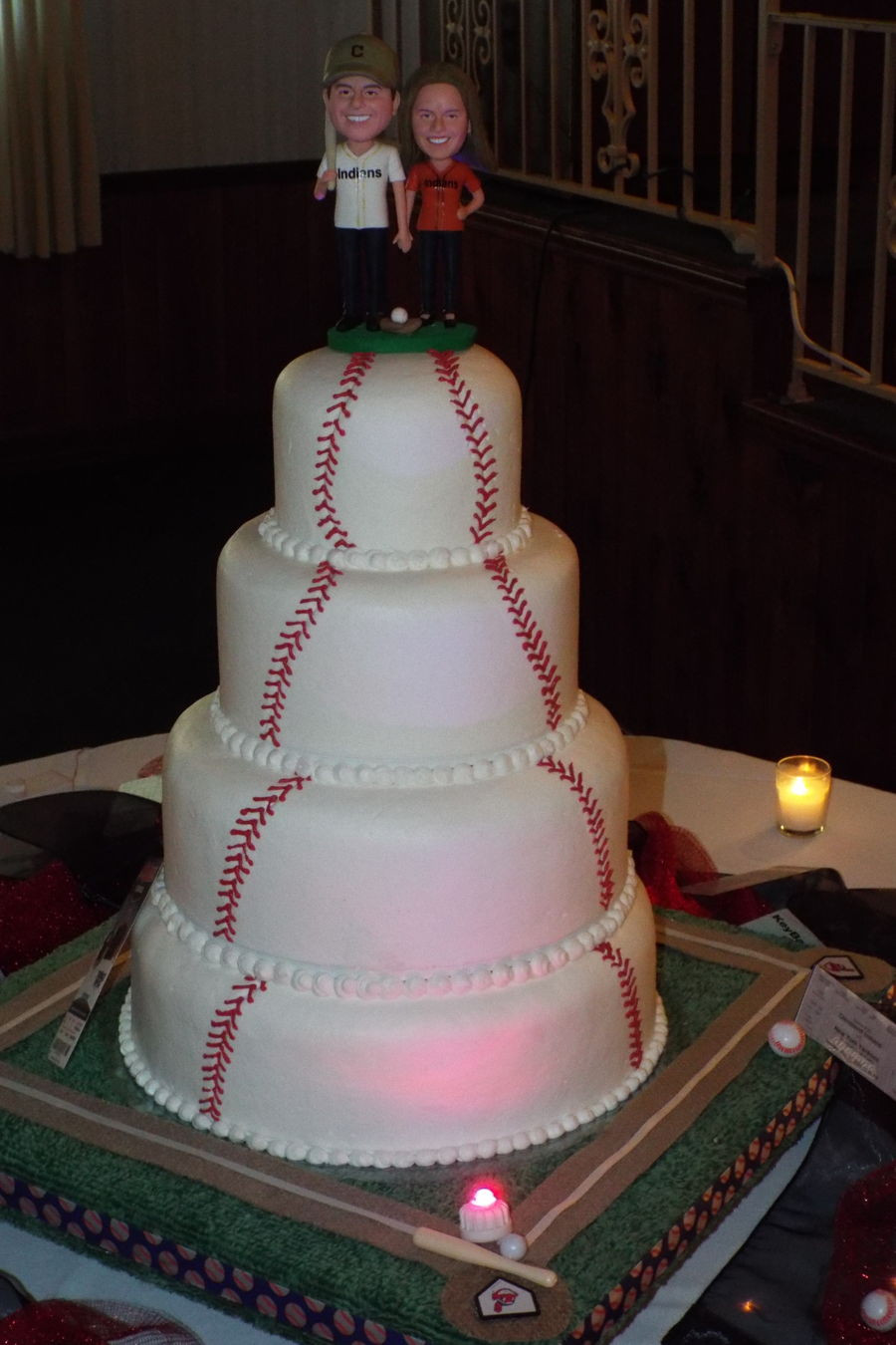 Baseball Wedding Cakes
 Baseball Wedding Cake CakeCentral