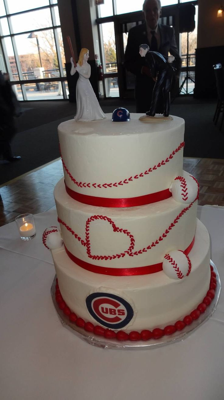 Baseball Wedding Cakes
 25 best ideas about Baseball Wedding Cakes on Pinterest