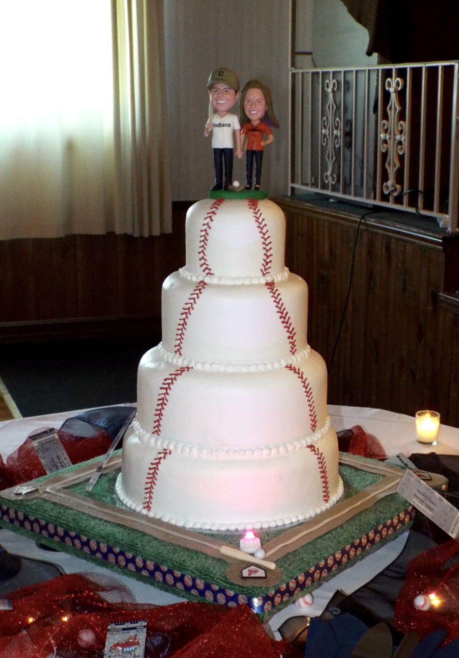 Baseball Wedding Cakes
 Baseball Wedding Cake CakeCentral