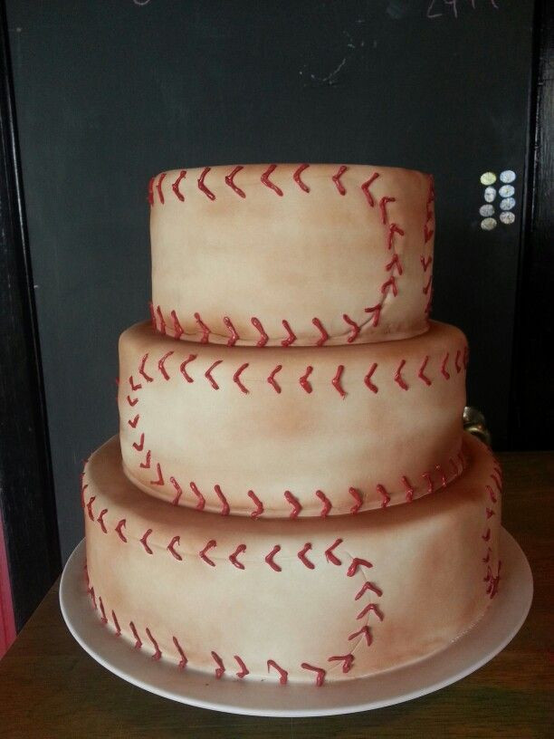 Baseball Wedding Cakes
 Baseball Wedding Cake Ideas and Designs