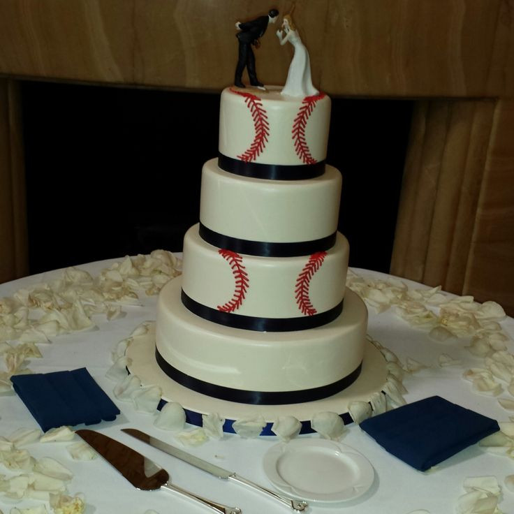 Baseball Wedding Cakes
 46 best images about Wedding Cakes on Pinterest