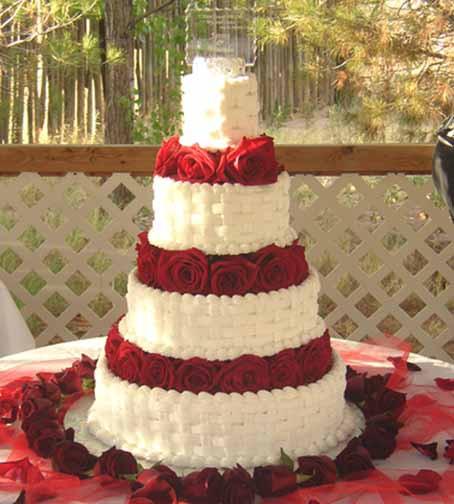 Basket Weave Wedding Cakes
 Basket Weave Wedding Cake Wedding and Bridal Inspiration