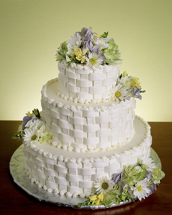 Basket Weave Wedding Cakes
 Elegant Wedding Cakes 1st Two