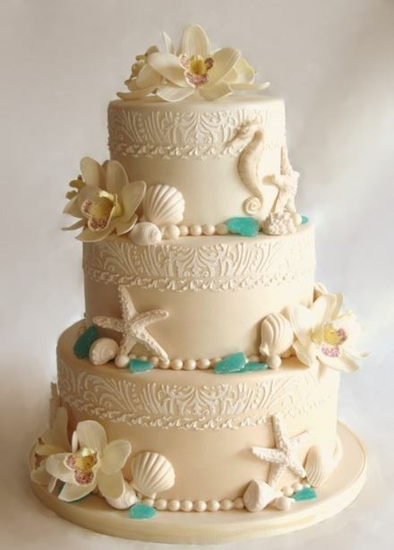 Beach Themed Wedding Cakes Pictures
 10 Hawaiian Style Wedding Cakes The Hawaiian Home
