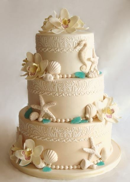 Beach Themed Wedding Cakes
 10 Hawaiian Style Wedding Cakes The Hawaiian Home