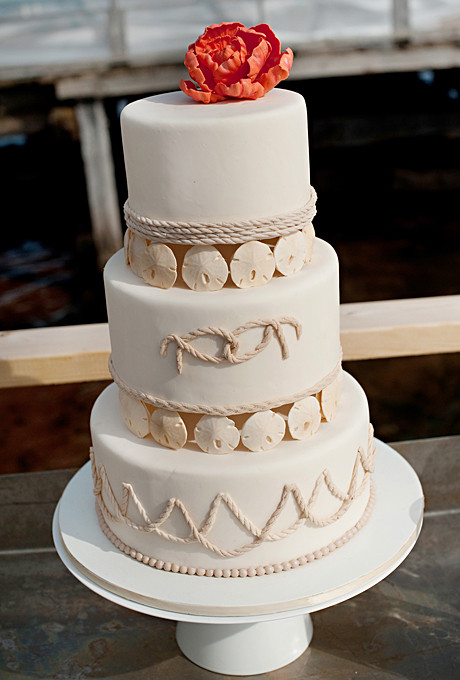 Beach Themed Wedding Cakes
 beach wedding cakes