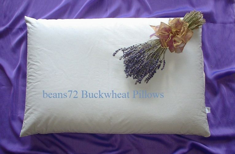 Beans72 Organic Buckwheat Pillow
 beans72 Aromatherapy Buckwheat Pillow Queen Size 20"x30