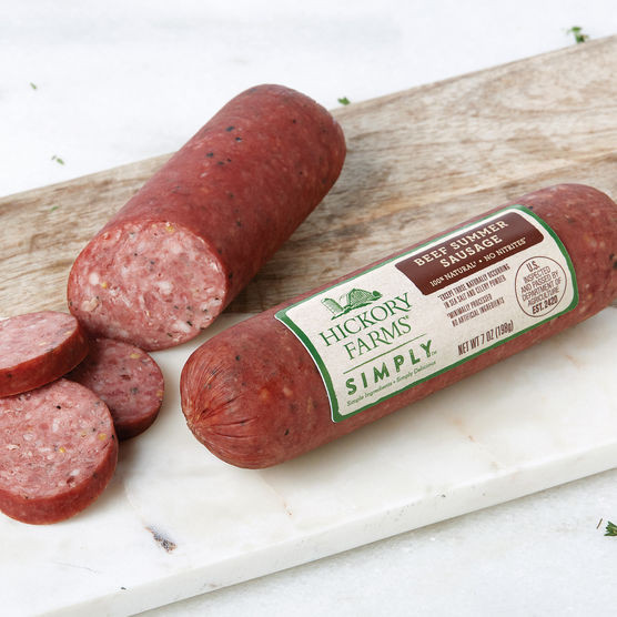 Beef Summer Sausage Recipe
 Hickory Farms Simply Natural Beef Summer Sausage