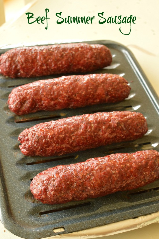 Beef Summer Sausage Recipes
 Beef Summer Sausage Little Dairy the Prairie