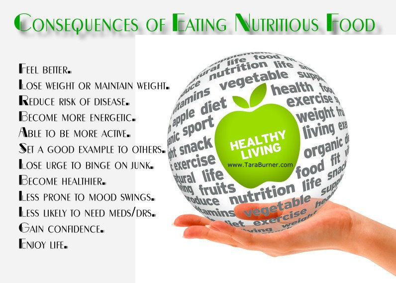 Benefits Of Healthy Snacks
 Consequences of Eating Nutritious Food