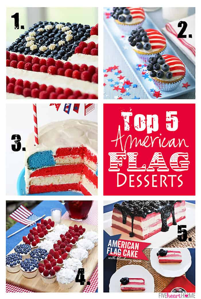 Best 4Th Of July Desserts
 Features & Fun Friday 15 Top 5 Flag Desserts Fourth