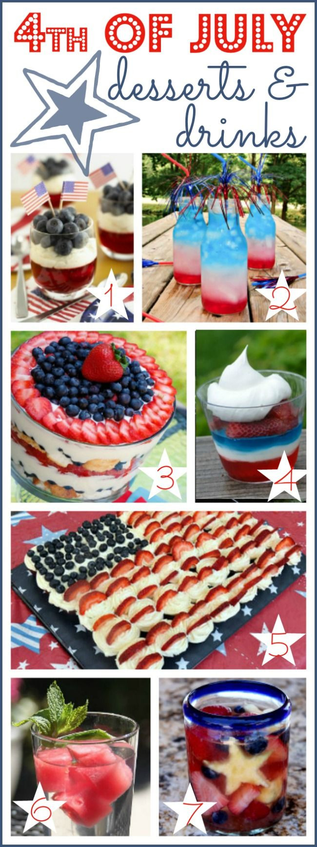 Best 4Th Of July Desserts
 113 best images about July 4th on Pinterest