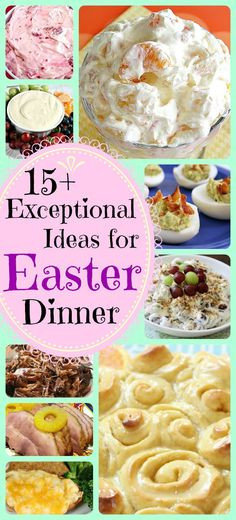 Best Easter Dinner Menu Ideas
 Easter Food Ideas Easter Menu Ideas and Recipes the Best