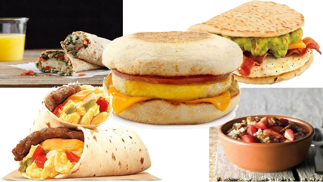 Best Fast Food Breakfast Healthy
 Top 5 Healthy Fast Food Breakfast Choice
