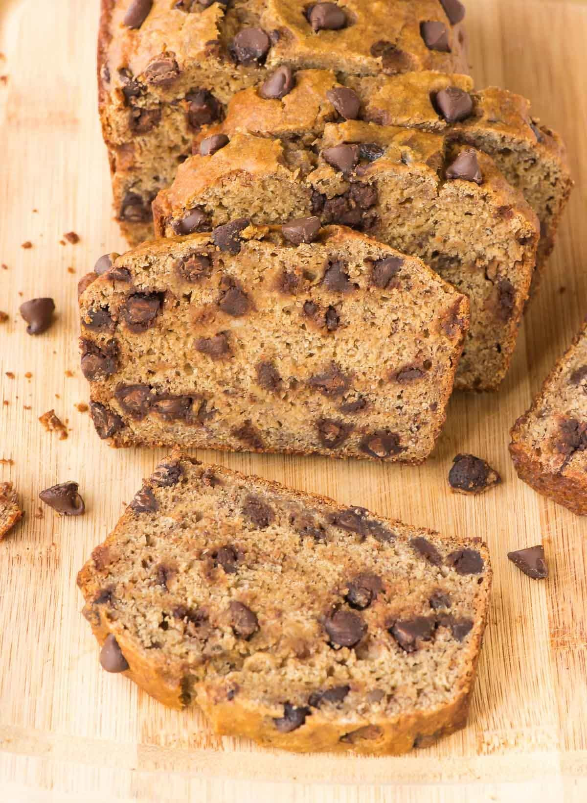 Best Healthy Banana Bread Recipe
 Healthy Banana Bread Recipe with Chocolate Chips