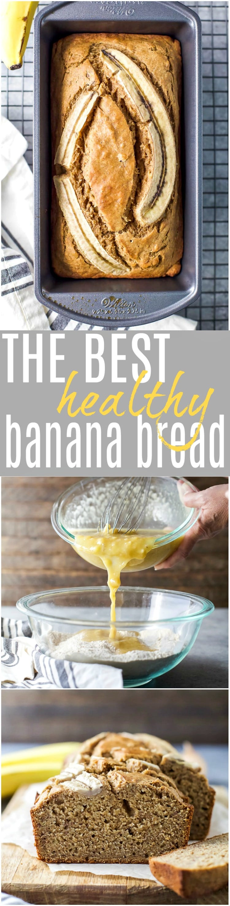 Best Healthy Banana Bread Recipe
 The BEST Healthy Banana Bread Recipe